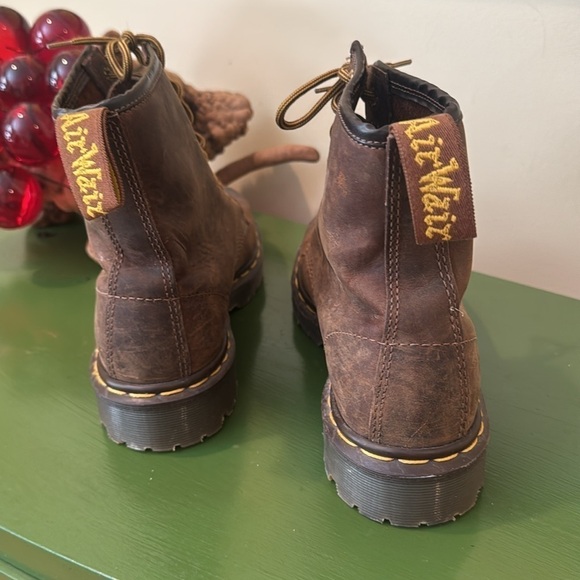Dr Martens air wair brown boots Made in England main image 7